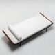 Dick Cordemeijer Cleopatra daybed for Auping in white fabric The Netherlands 1954