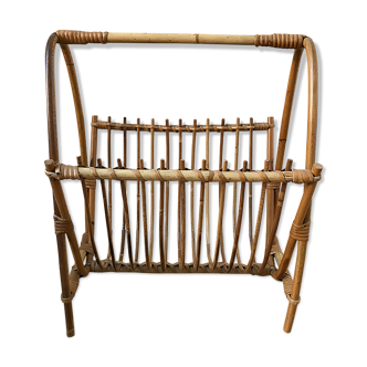 Rattan magazine door