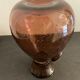 Biot blown glass wine decanter, pink color of the sands