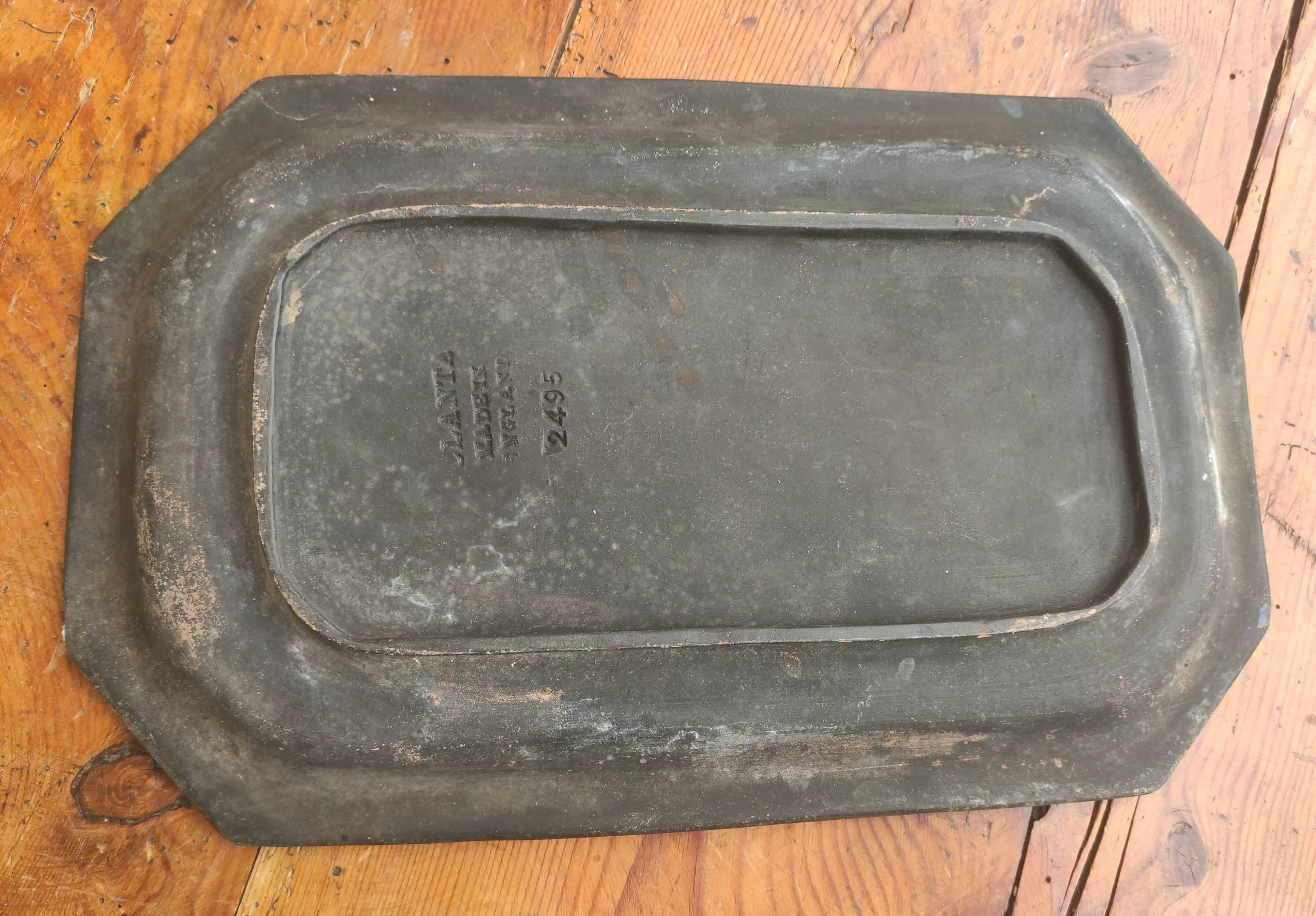 Bretby clanta ceramic tray