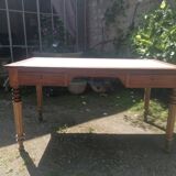 Louis Philippe light oak desk