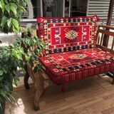 Red Oriental Sofa