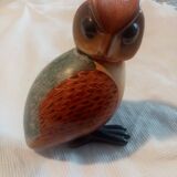 Beautiful ceramic owl from the 70s signed noelle