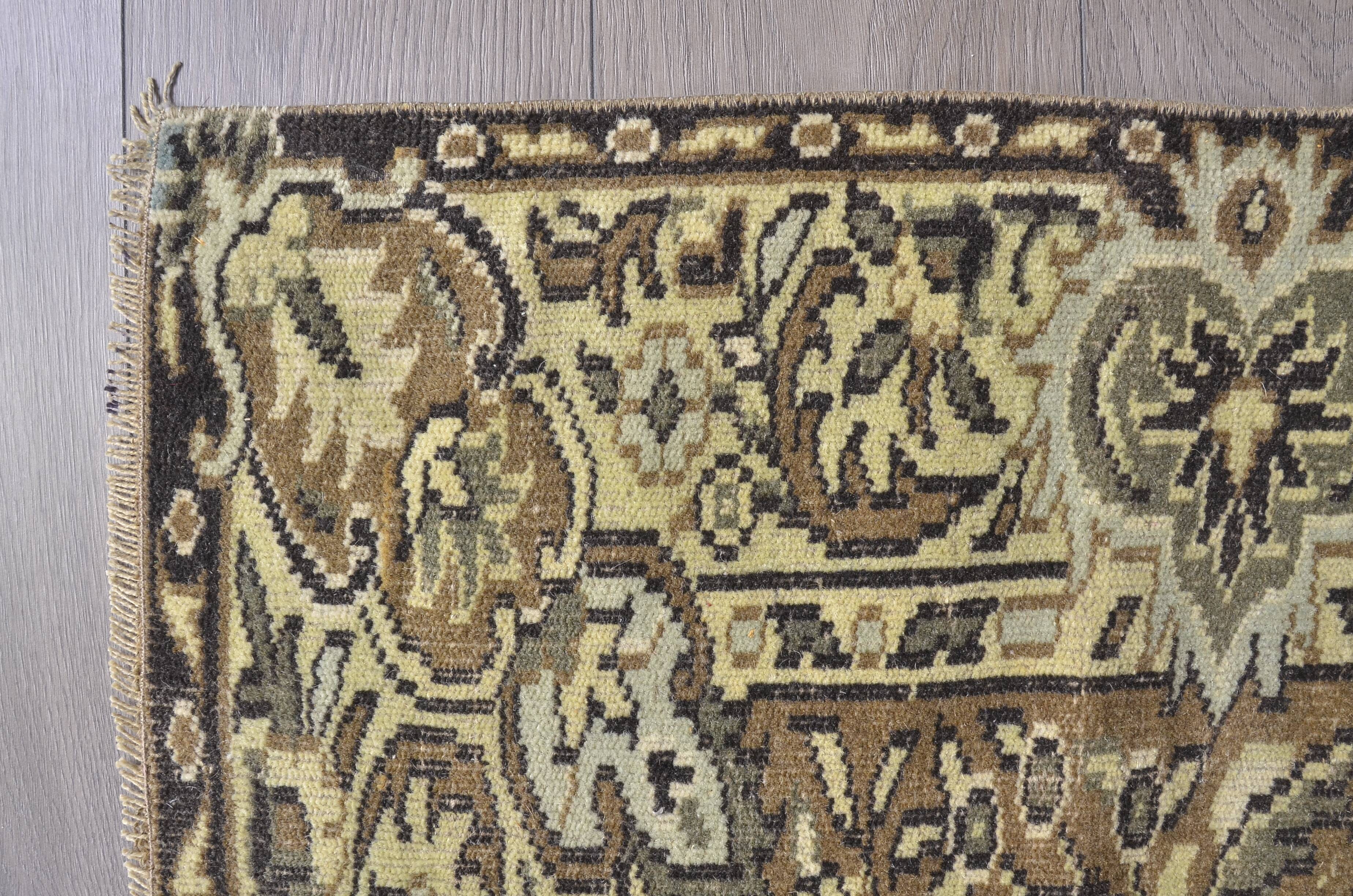 Anatolian Kurdish Wool Carpet sku 1316