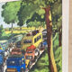 Double-sided school poster signed herouar collection rossignol verdun june 1940
