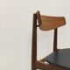 Henry Walter Klein's Scandinavian teak chair for Bramin 60s