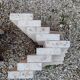 Table basse en travertin et verre, Carlo Scarpa, Italy, 1970s