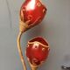 Carnival lamp in Fiber of Glass and Wicker