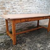 Oak farmhouse table