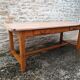 Oak farmhouse table