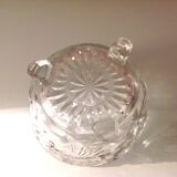 Vide poche en verre taillé / vintage années 60-70