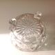 Cut glass pocket empty / vintage 60s-70s