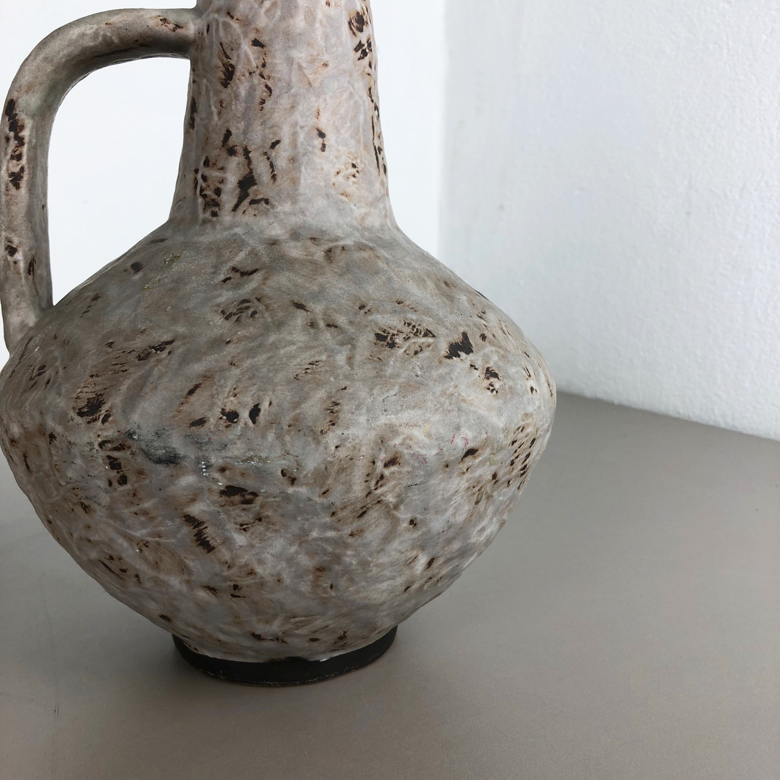 Set of 2 Ceramic Pottery Vase Heinz Siery Carstens Tönnieshof, Germany, 1970s