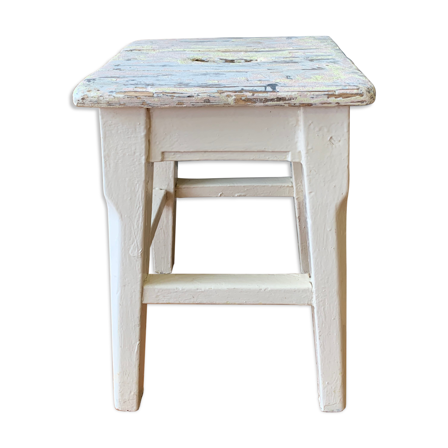 Old farm stool