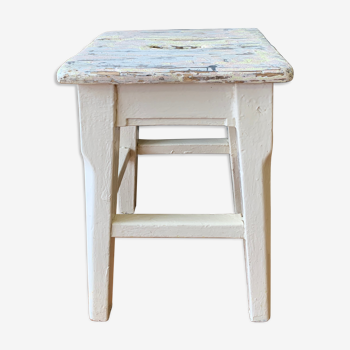 Old farm stool