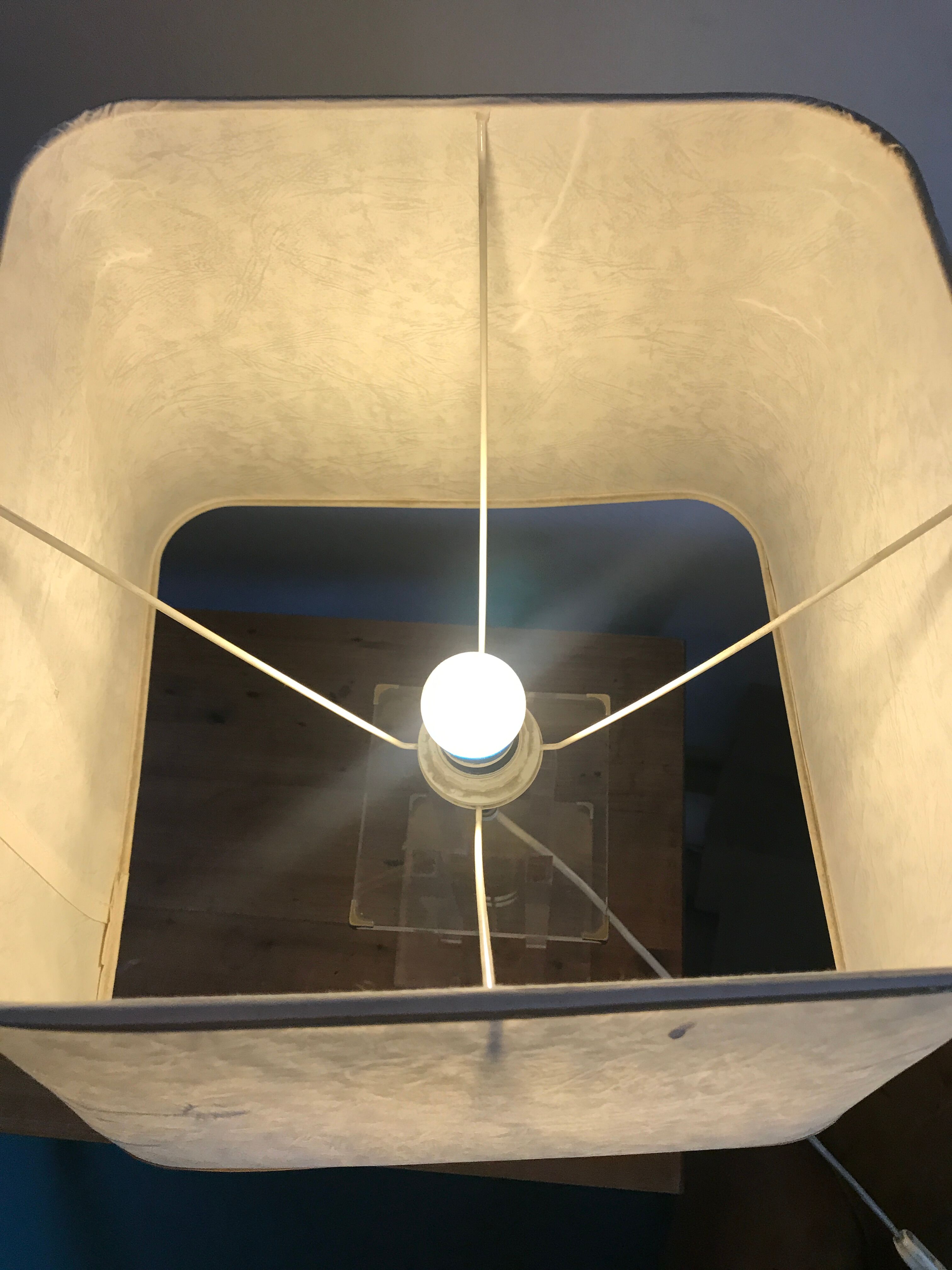 David Lange Plexiglass Lamp