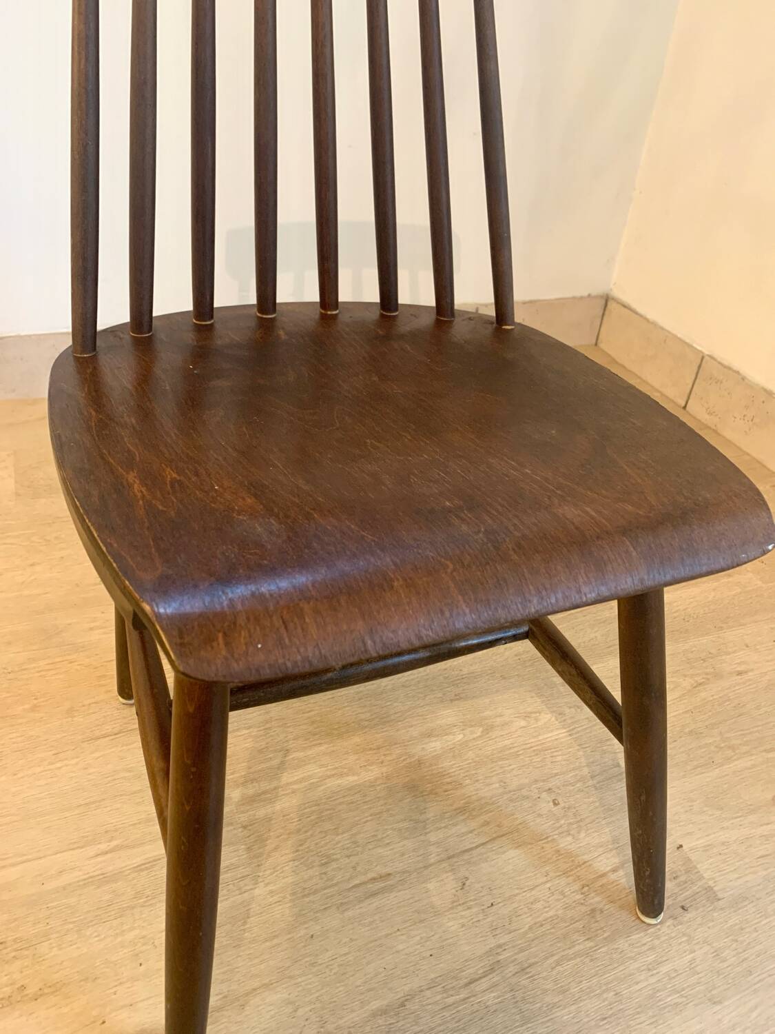 Set of 4 vintage Scandinavian chairs