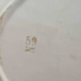 Oval platter barfleur digoin sarreguemines