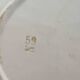 Plat ovale barfleur digoin sarreguemines