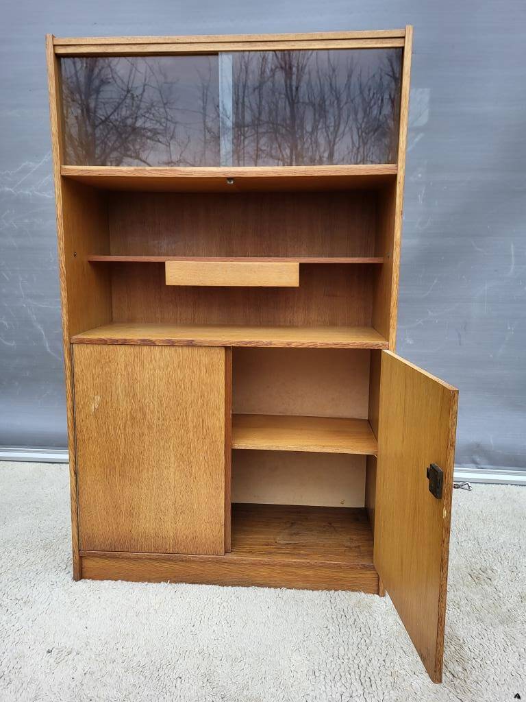 Vintage display bookcase 1960