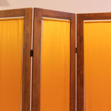 Wooden and silk screen