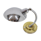Lampe de table en métal du milieu du siècle, années 1950.