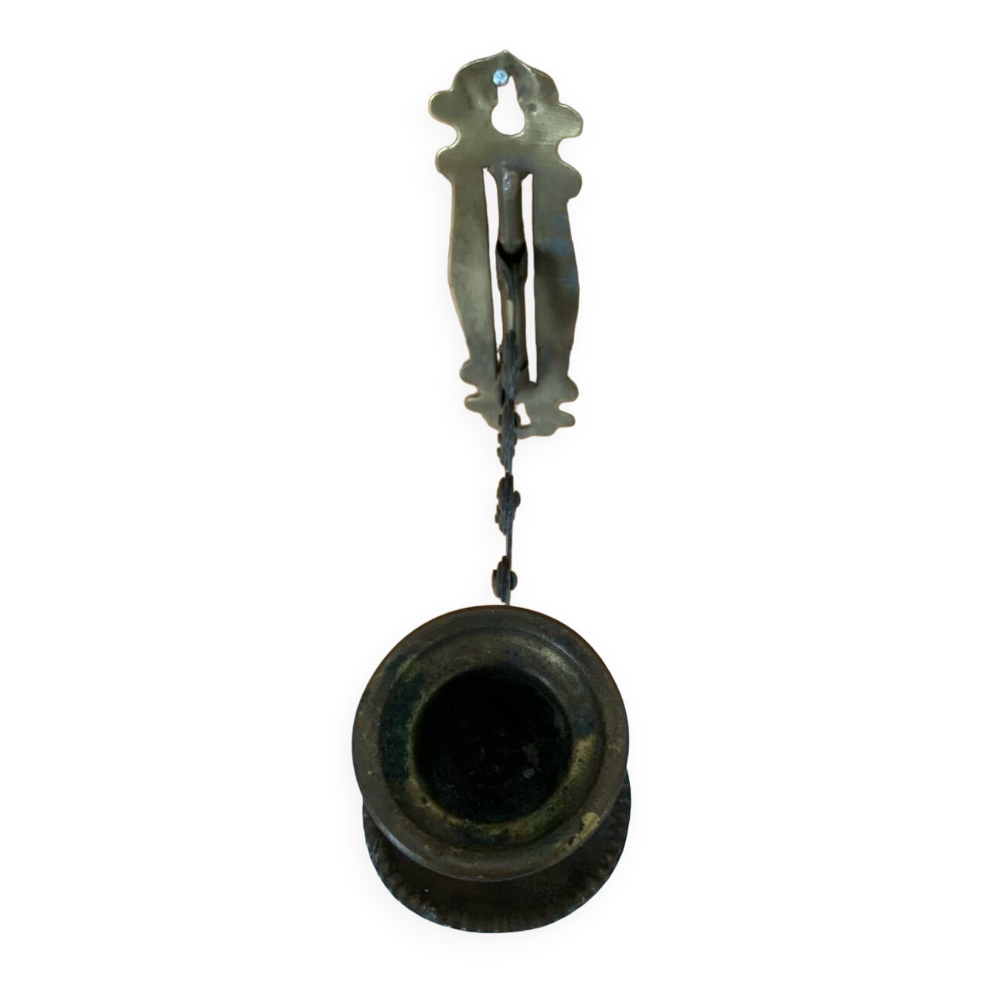Wall candle holder