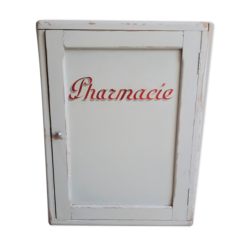 Armoire à pharmacie vintage en bois Selency