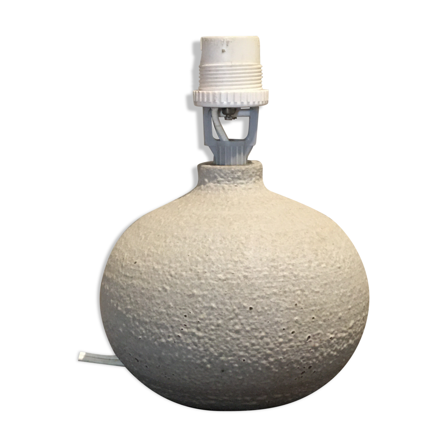 Vintage lamp foot signed