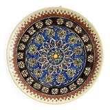 Decorative ceramic wall plate from iznik (Türkiye).