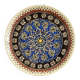Decorative ceramic wall plate from iznik (Türkiye).