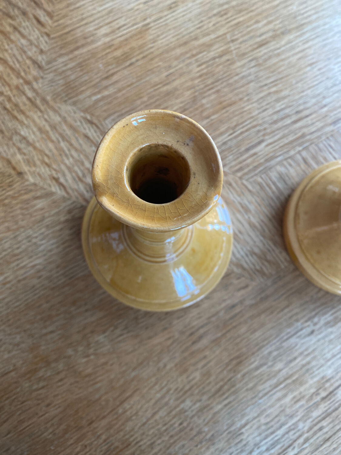 Pair of candle holders Pichon Uzes