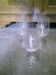 5 Crystal Wine Glasses