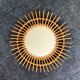 Rattan sun mirror