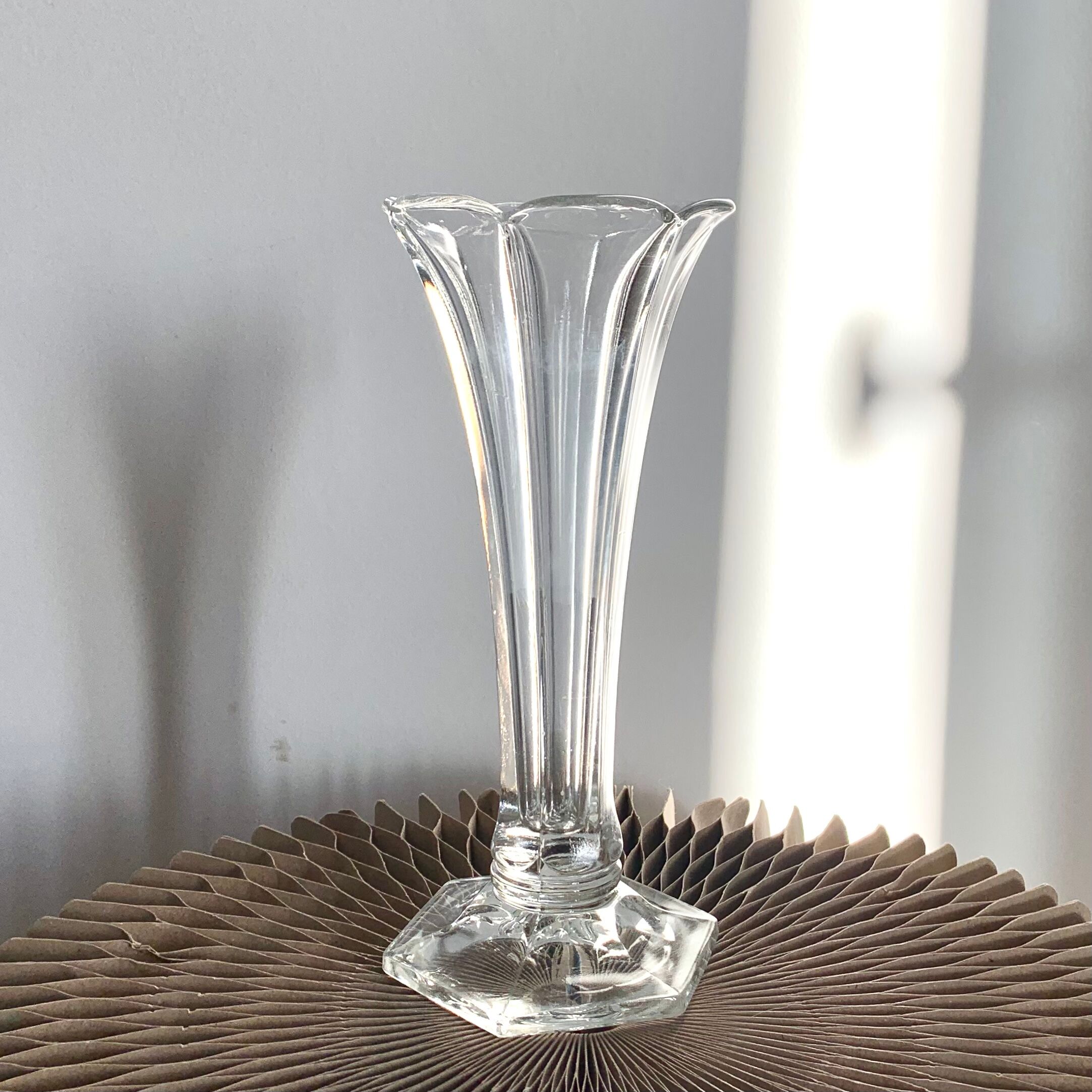 Vintage glass vase