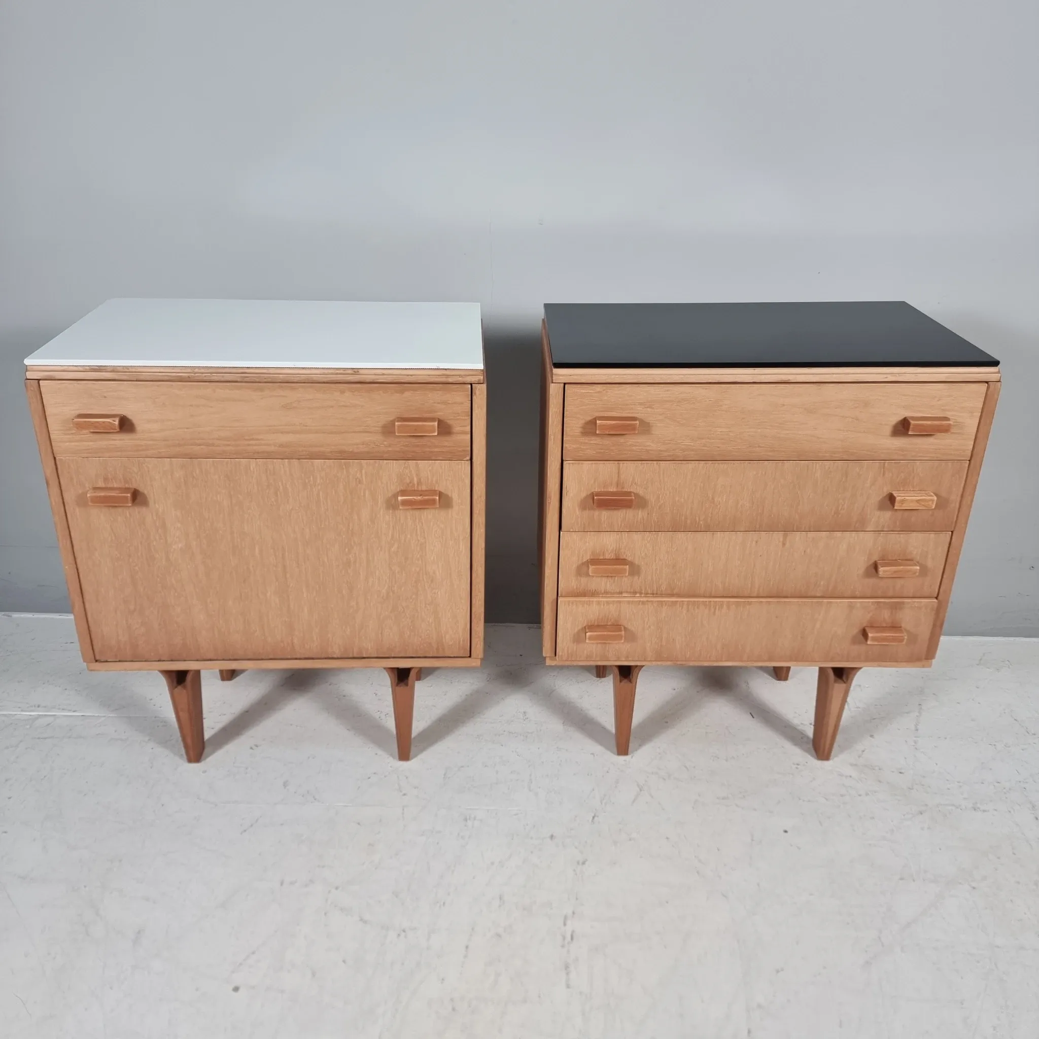 Nightstands by Frantisek Mezulanik, 1970s, Set of 2