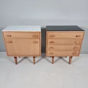 Nightstands by Frantisek Mezulanik, 1970s, Set of 2
