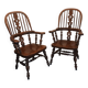 pair of Windsor armchairs by Ethan Allen