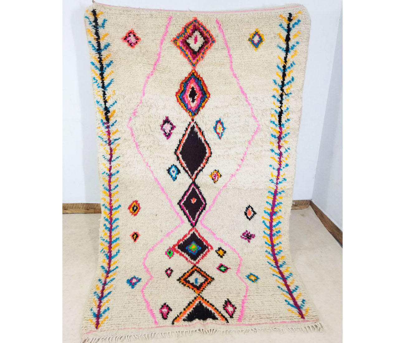 Moroccan berber carpet 241x148cm