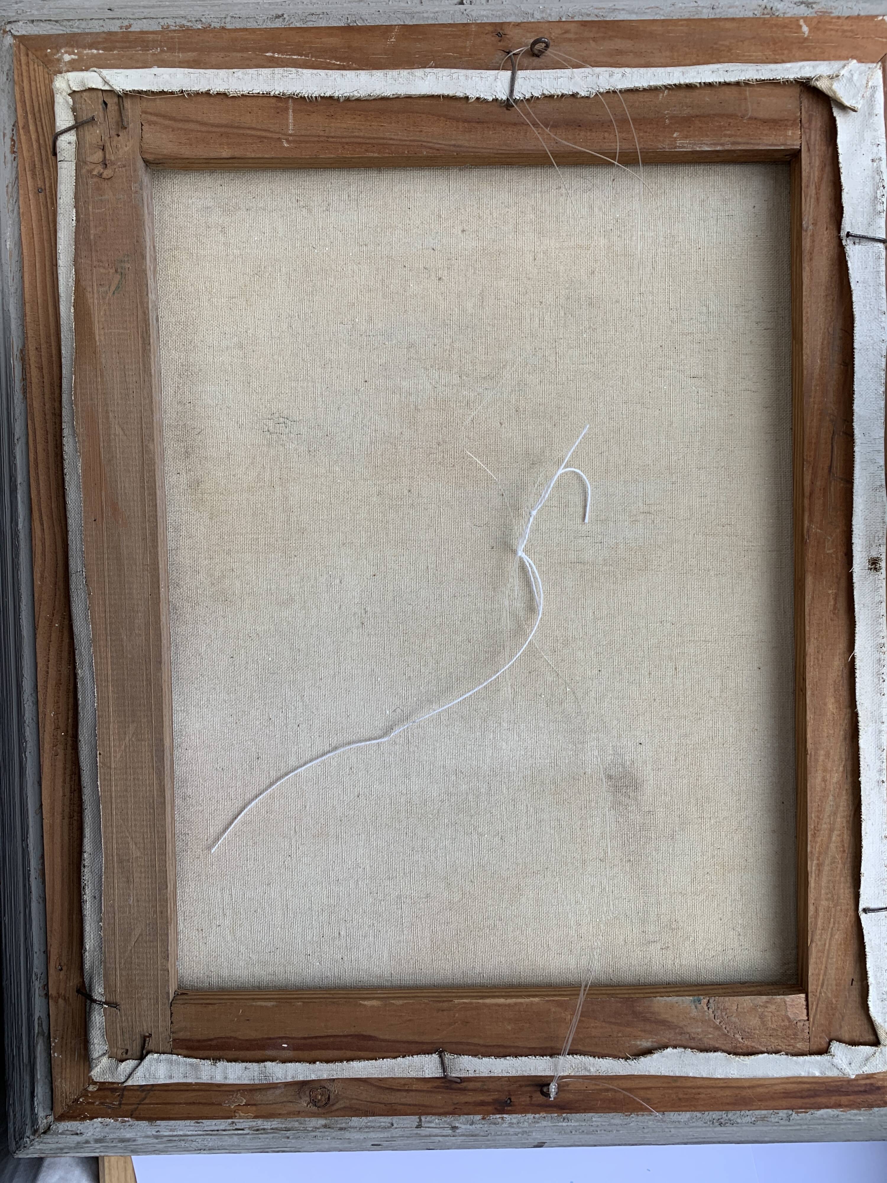 Vintage painting flowers