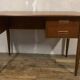 Scandinavian teak desk from the 1960s, length 110 cm