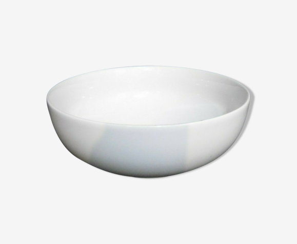 Saladier en porcelaine blanc signée Scherzer Bavaria