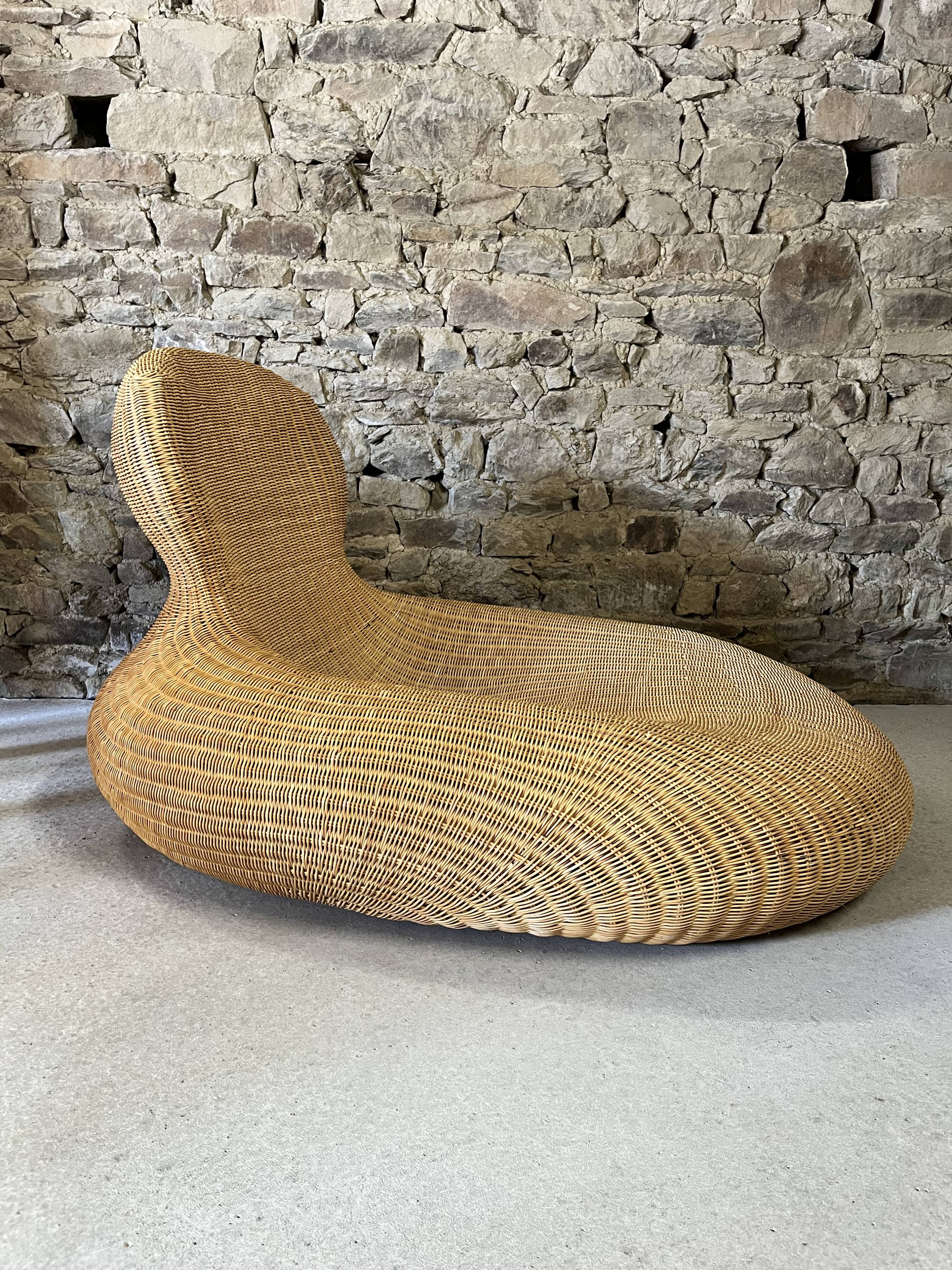 Wicker and rattan heater model Strovik by Carl Öjerstam for IKEA