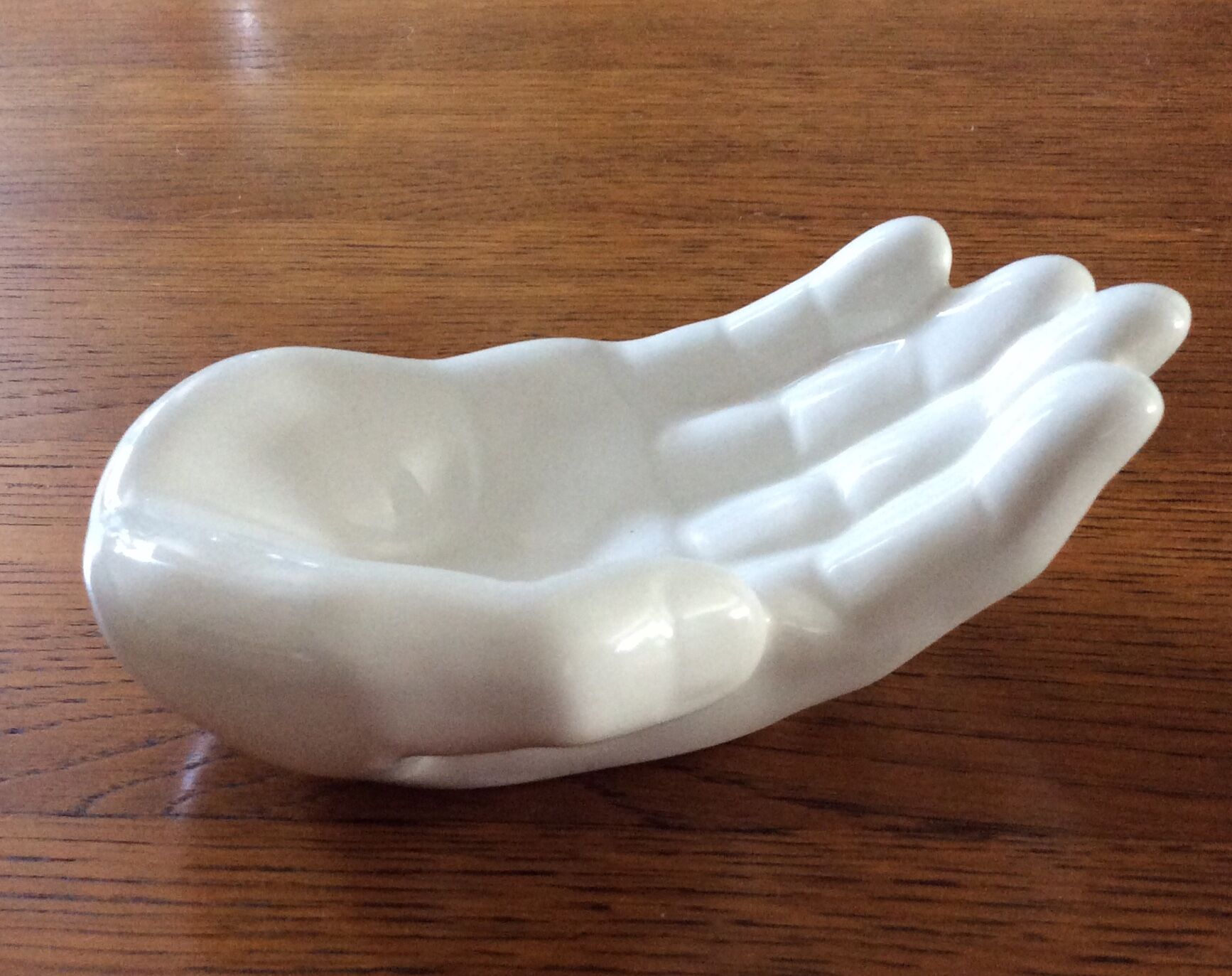Trinket bowl vintage hand ceramic of the 70s
