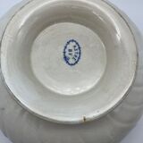 Saladier ancien sur piédouche Boch Frères Astre