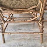 Rattan lounge chair
