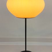 Lampe vintage abat-jour Rispal 1960