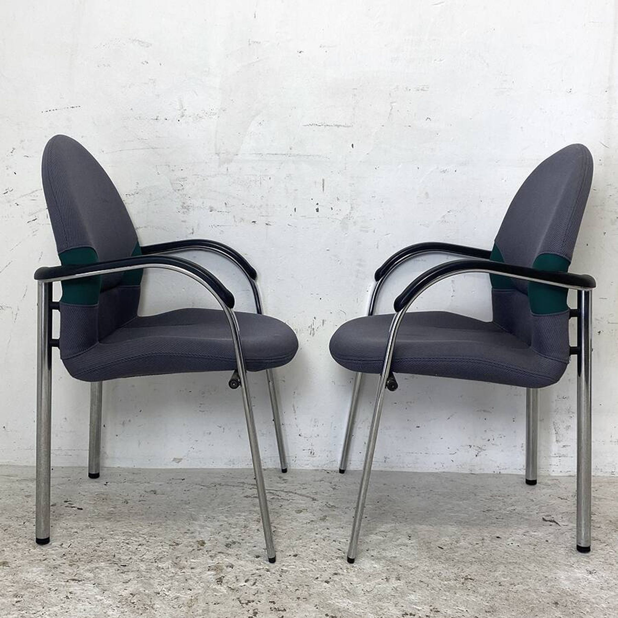 Set of 6 Onda chairs edition VITRA Design Mario Bellini