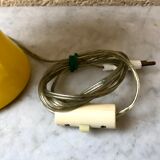 Bedside lamp glass opalin vintage 70