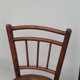 Série de 3 chaises de bistrot signé Thonet ancienne